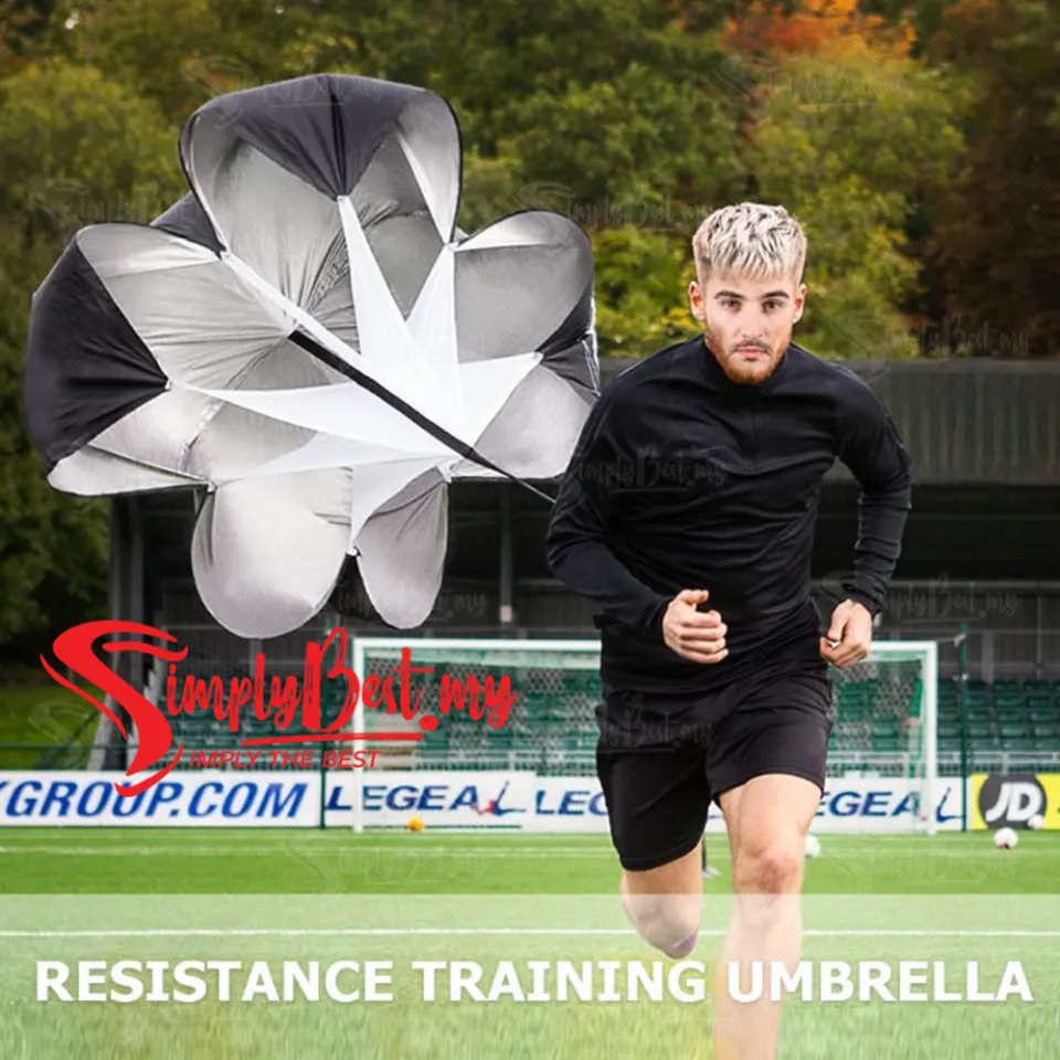 Running speed training, speed exercise resistance parachute