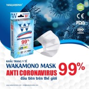 Combo 10 hộp 100 cái Khẩu trang chính hãng WAKAMONO