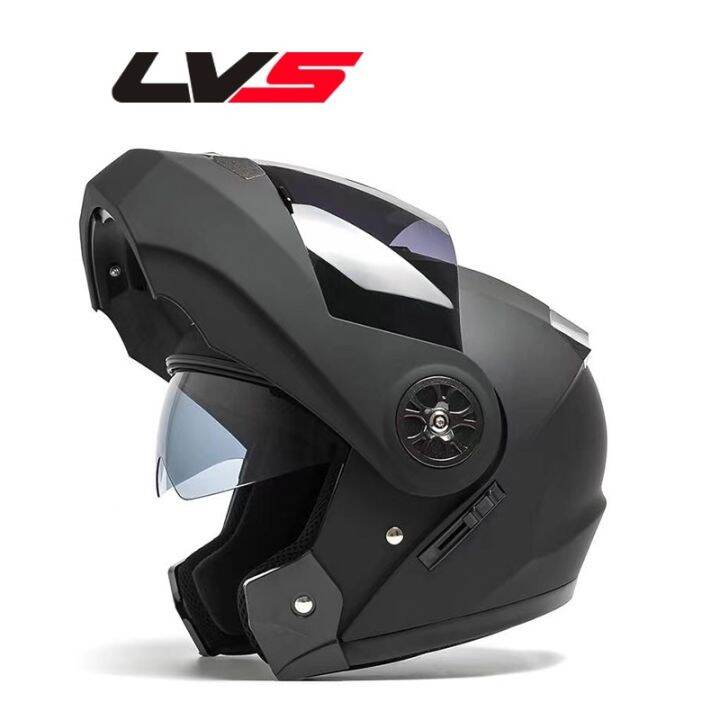 LVS Helmet Full Face Motorcycle Dual Visor With Icc And Cod Virtue 002