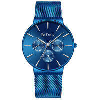 Biden Simple And Stylish Casual Imported Ultra-Thin Business Mesh Waterproof Watch