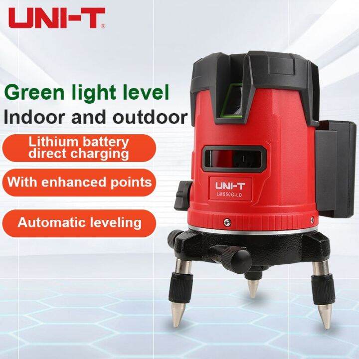 UNI-T Laser Level Self-Leveling Horizontal And Vertical Cross Laser ...