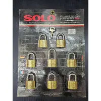 Solo กุญแจ key alike 8ตัวชุด ขนาด 40มิล ระบบลูกปืน รุ่น4507 ของแท้