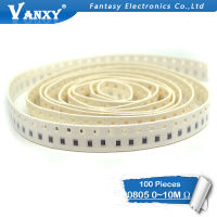 100Pcs 0805 SMD 1/8W chip resistor 0R ~ 10M 0 10R 100R 220R 330R 470R 1K 4.7K 10K 47K 100K 0 10 100 330 470 ohm