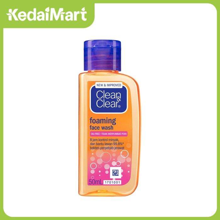 Clean Clear Foaming Facial Wash Botol Ml Lazada Indonesia