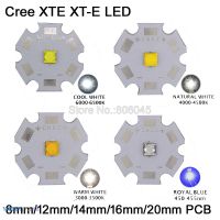 10x 5W Cree XTE XT-E High Power LED Emitter Diode,Cool WhiteWarm WhiteNeutral White Royal Blue on 8mm12mm14mm16mm20mm PCB