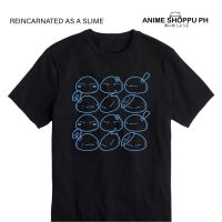 Anime That Time I Got Reincarnated as a Slime mens 100% cotton round neck short -sleeved T-shirt