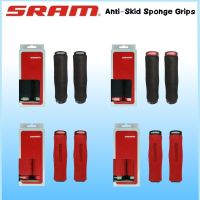 SRAM 1คู่เบา MTB ขี่จักรยานจักรยาน H Andlebar จับป้องกันการลื่นไถลฟองน้ำจักรยานเสือภูเขาจักรยาน H Andlebar จับกับ1คู่ล็อค