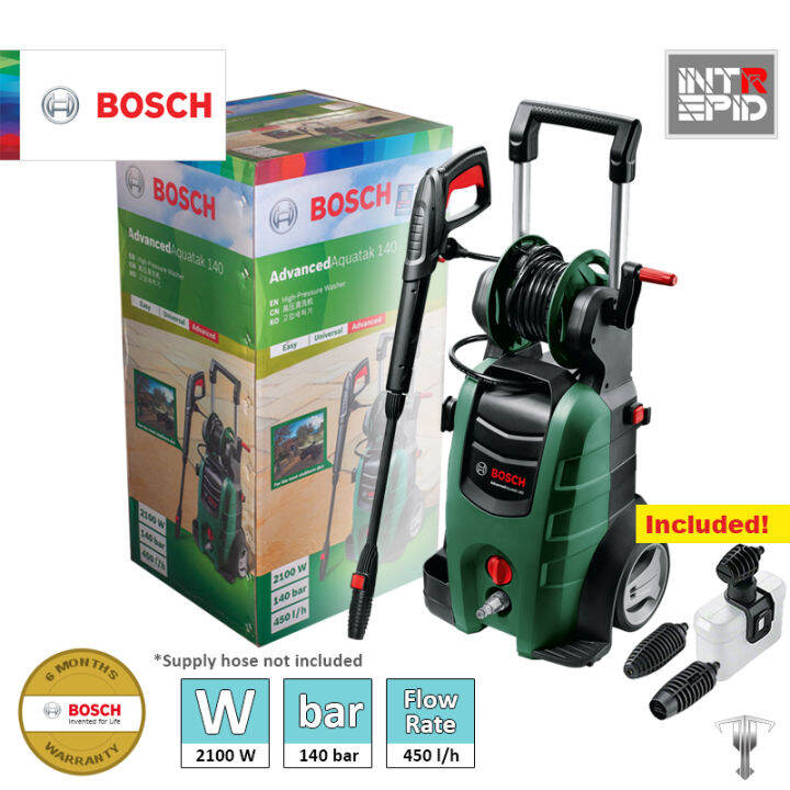 Bosch Advanced Aquatak 140 2100 W High Pressure Washer With Long Lance Spray Gun Lazada Ph 0769