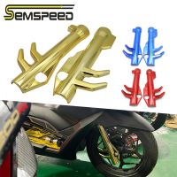 SEMSPEED สำหรับ PCX125 PCX160 2021-2022หน้าตัวหน่วงการสั่นสะเทือนแผ่นครอบส้อมที่ป้องกันการสั่นสะเทือนฝาครอบ PCX 125 PCX 160