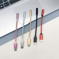 USB Jenis C Ke หูฟัง3.5มม. อะแดปเตอร์เชื่อมหูฟังเสียง Aux สำหรับ Satu Plus 7 Usb-C Muzik Penukar Kabel สำหรับ Oneplus 77Pro Oneplus 6T