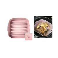 Multiftional Air Fryers Oven Accessories Silicone Pot Bread Fried Chicken Pizza Basket Baking Tray FDA Baking Dishes