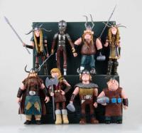 Action FiguresZZOOI 8pcs/set 10-13cm How To Train Your Dragon 3 Figurines Pvc Action Figures Classic Toys Kids Gift for Children Model Action Figures