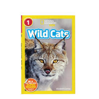 National Geographic Kids Readers: wild cats National Geographic graded reading elementary level 1 English Enlightenment picture book for young children