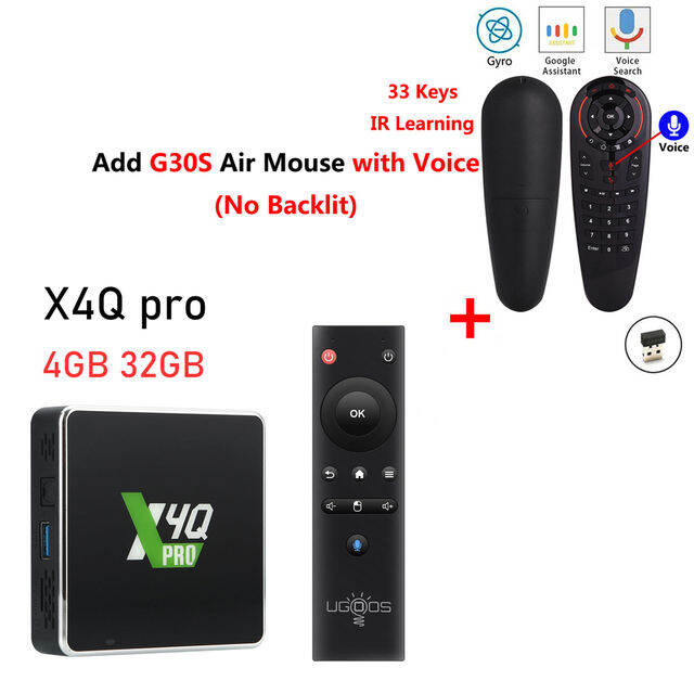 ugoos-x4q-pro-x4q-plus-s905x4ก้อน-x4q-quad-core-tv-แขน-g31-mp2แอนดรอยด์11-2-4g-5g-1000m-bt-ชุด5-1-tox-4k-กล่องสมาร์ททีวี