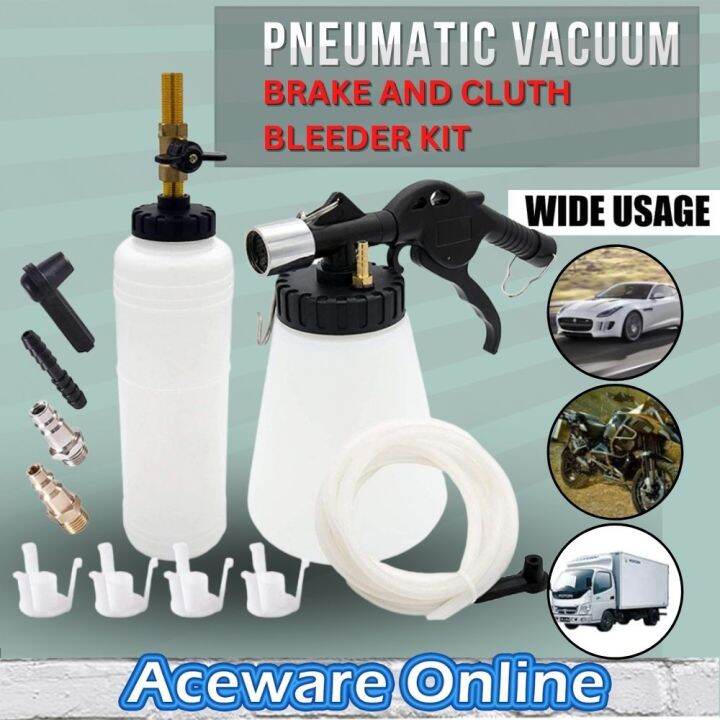 Brake Fluid Oil Fluids Bleeder Bottle Automotive Pneumatic Minyak Brake