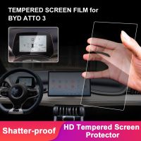 For BYD Atto 3 Yuan Plus Navigation Screen Protector Tempered Glass Film Touch Screen Cover Car Styling Interior Accessories