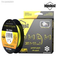 ❀♤△ SeaKnight Brand NANO Series Fishing Lines 100M 300M 4 Strands Braided Line Multifilament PE Fishing Line 4 6 8 10LB 0.07-0.12mm