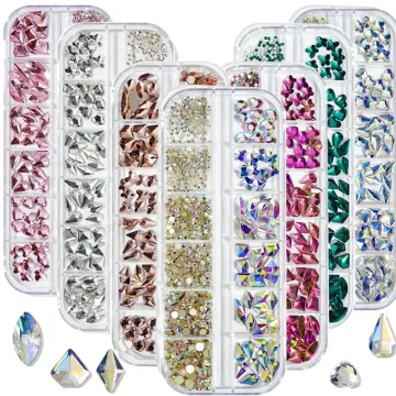 100 Claw Cup Glass Rhinestones Strass Shiny Crystals Stones Trim