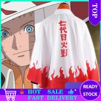 Cos World Cosplay The 7th Hokage Uzumaki Ninja Costume Cosplay Cape Halloween Costume for Men S-XXL