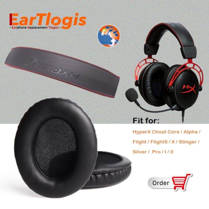 ☃ Ear Pads Hyperx Cloud Stinger Hyper X Earpads Replacement Headband