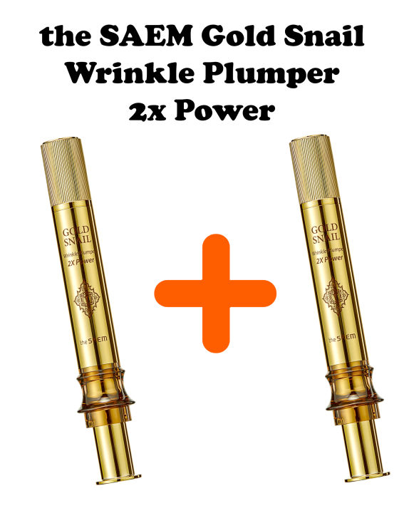 the SAEM Gold Snail Wrinkle Plumper 2X Power | Lazada