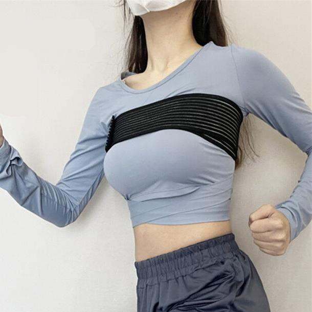 【YF】 AntiBounce Breast Support Band Belt Chest Compression