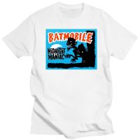 เสื้อยืด PSYCHOBILLY BATMOBILE เสื้อยืดคอกลมแขนลำลองขาสั้นพิมพ์ลายแฟชั่น,เสื้อยืดคอกลมคอกลมแขนสั้นพิมพ์ลายแฟชั่น100% แบรนด์