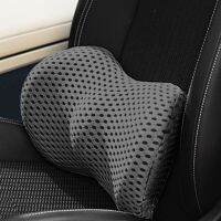 Car Headrest Neck Pillow Support Universal Soft Neck Pillows Cushion Memory Foam Lumbar Back Support Interior Automotive Goods