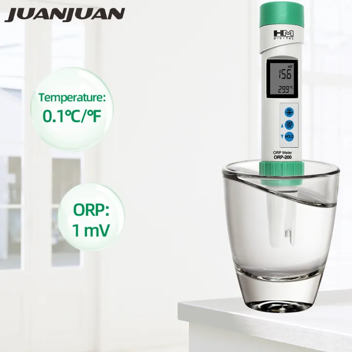 Digital PH ORP Hydrogen Meter With ORP Calibration Solution For Water