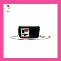 Kloset Etcetera GLOOSY TWIN BAG NEON CADILLAC  กระเป๋าสะพายข้าง กระเป๋าคลอเส็ท กระเป๋าแฟชั่นผู้หญิง กระเป๋าเอนกประสงค์