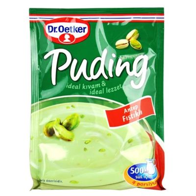 Turkish Foods🔹 ผงพุดดิ้ง pudding powder รสพิสตาชิโอ pistachio pudding สินค้าคุณภาพจากประเทศตุรกี