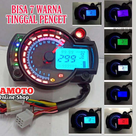 PROMO Speedo meter Led Digital Sensor Koso Spido Speedometer RX2N Ninja