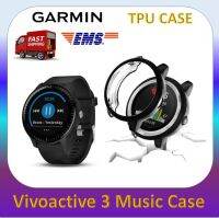 Garmin Vivoactive 3 Music TPU case เคส กันกระแทก รอบตัว Vivoactive3 music Plating Protective Case Cover