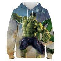 Marvel Bruce Banner Hulk sudaderas con capucha para hombres y mujeres, sudaderas con estampado 3D para niños, ropa de calle para niños, Tops casuales para niños y niñas