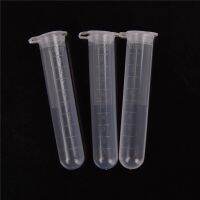 20Pcs 10ml Plastic Centrifuge Lab Test Tube Vial Sample Container With Cap