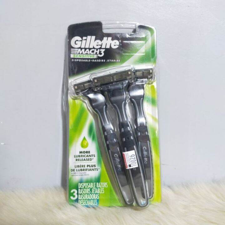 GILLETTE MACH 3 DISPOSABLE RAZORs Lazada PH