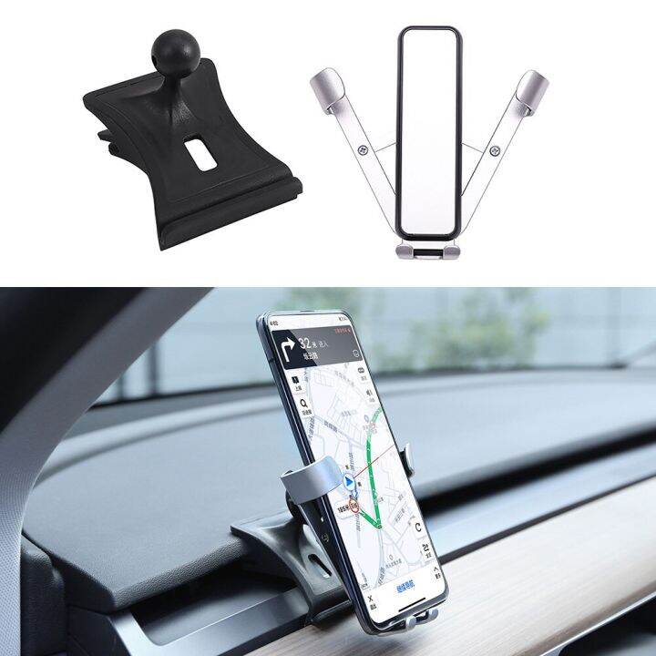 Universal Gravity Car Phone Holder Car Clip Mount Mobile Phone Holder