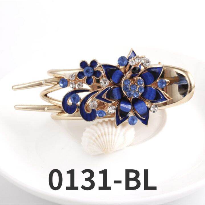 fashionable-new-style-antique-rhinestone-alloy-hairpin-exquisite-peacock-hair-accessories