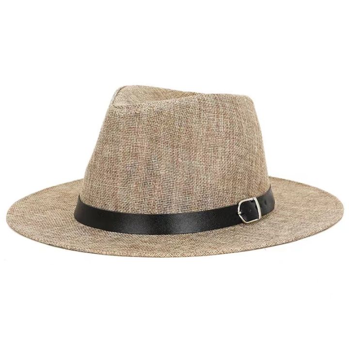 hot-summer-hat-mens-linen-sun-visor-panama-flat-edge-british-jazz-hat-high-end-sun-protection-gentleman-hat-outdoor-sun-hat