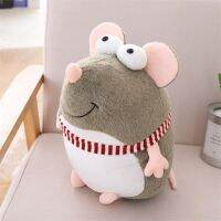 【A Great】 1ชิ้น20เซนติเมตรน่ารักจำลองไขมันสีเทา RatSoft Cinnamanimalmascotboy ของขวัญ