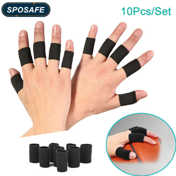 10Pcs/Set Finger Protection Arthritis Support Finger Guard Outdoor
