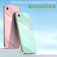 สำหรับ OPPO A83 F5 A73 F11 Pro เคสโทรศัพท์,6D Electroplating TPU Soft Shell Anti Drop Back Cover