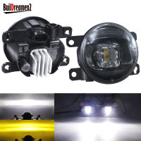 2 X LED Fog Light Car Front Bumper Fog Lamp 30W 8000LM For Mitsubishi Pajero Outlander Colt L200 Triton Eclipse Galant Endeavor