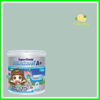 สีน้ำทาภายใน TOA SUPERSHIELD DURACLEAN A PLUS #8354 สี SOFT SPRUCE กึ่งเงา 2.5 แกลลอนWATER-BASED INTERIOR PAINT TOA SUPERSHIELD DURACLEAN SOFT SPRUCE #8354 SEMI-GLOSS 2.5GAL **ใครยังไม่ลอง ถือว่าพลาดมาก**