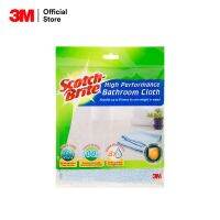 สก๊อตช์-ไบรต์® ผ้าไมโครไฟเบอร์สำหรับห้องน้ำ Scotch-Brite® High Performance Bathroom Cloth