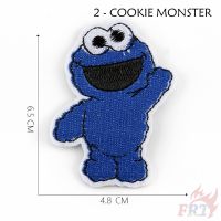 &amp;gt; Ready Stock &amp;lt; ☸ Sesame Street S-2 Patch ☸ 1Pc Diy Sew On Iron On Clothes Badges Patch