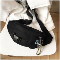 Chest bag mens trendy nd super fire small bag student casual shoulder diagonal bag Japanese back胸包男潮牌超火小包学生休闲单肩斜跨包日系背包腰包男生包包