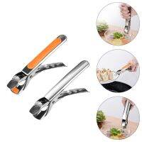 Silicone Anti-scalding Clip Bowl Gripper Plate Clips Stainless Steel Dish Holder Clamp