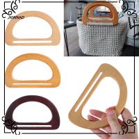 JKIMNAD อุปกรณ์เสริม DIY เปลี่ยน ที่จับกระเป๋าไม้ สายรัดกระเป๋า กระเป๋าถือ Tote Handles กระเป๋าเงิน