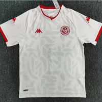 2022 2023 ล่าสุด เสื้อกีฬาแขนสั้น ลายทีมชาติฟุตบอล Tunisia ทีมเหย้า และทีมเยือน 22-23 แห้งเร็ว ไซซ์ S-XXL AAA